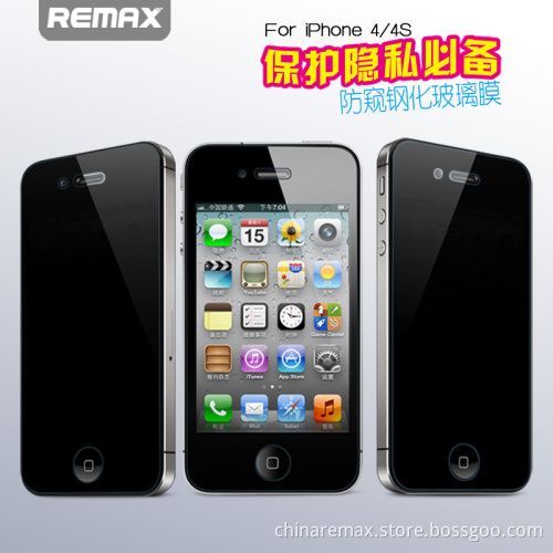 Ultra Thin Peep-Proof Tempered Glass Screen Protector for iPhone 4/4s